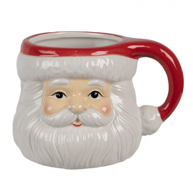 Kuchyně - Vánoční keramický hrnek Santa Claus – 400 ml
