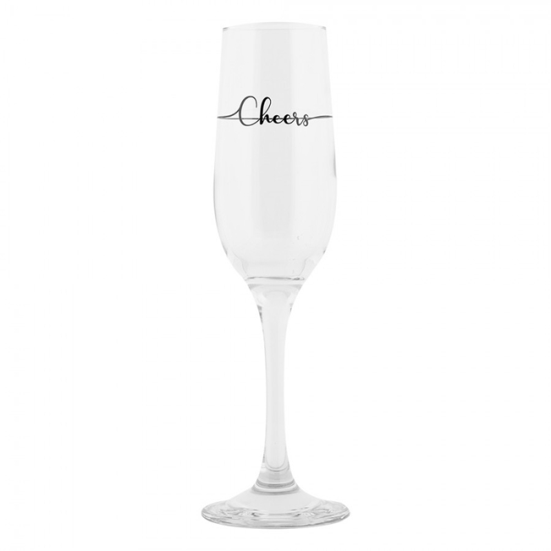 Kuchyně - Sklenice na šampaňské / sekt Cheers – 200 ml