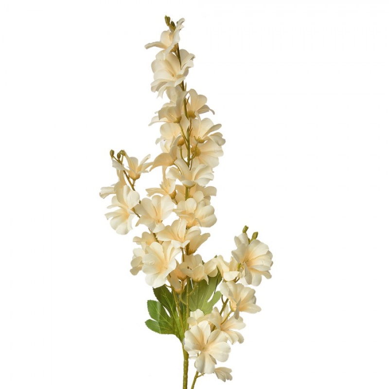 Doplňky a dekorace - Velká umělá květina žlutá pustoryl – 100 cm