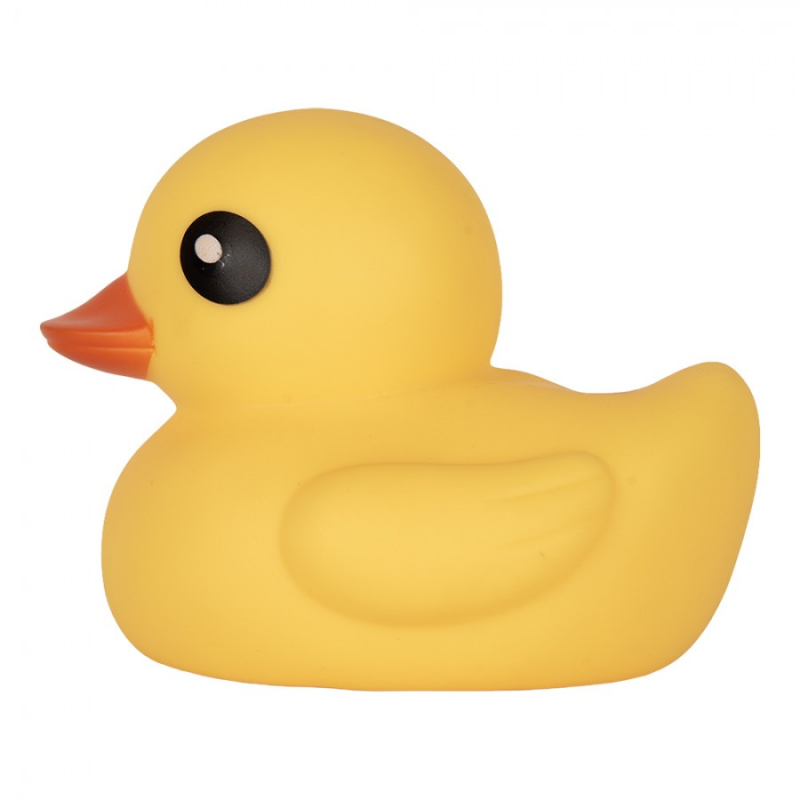 Doplňky a dekorace - Žlutá gumová koupací kachnička klasická – 17 cm
