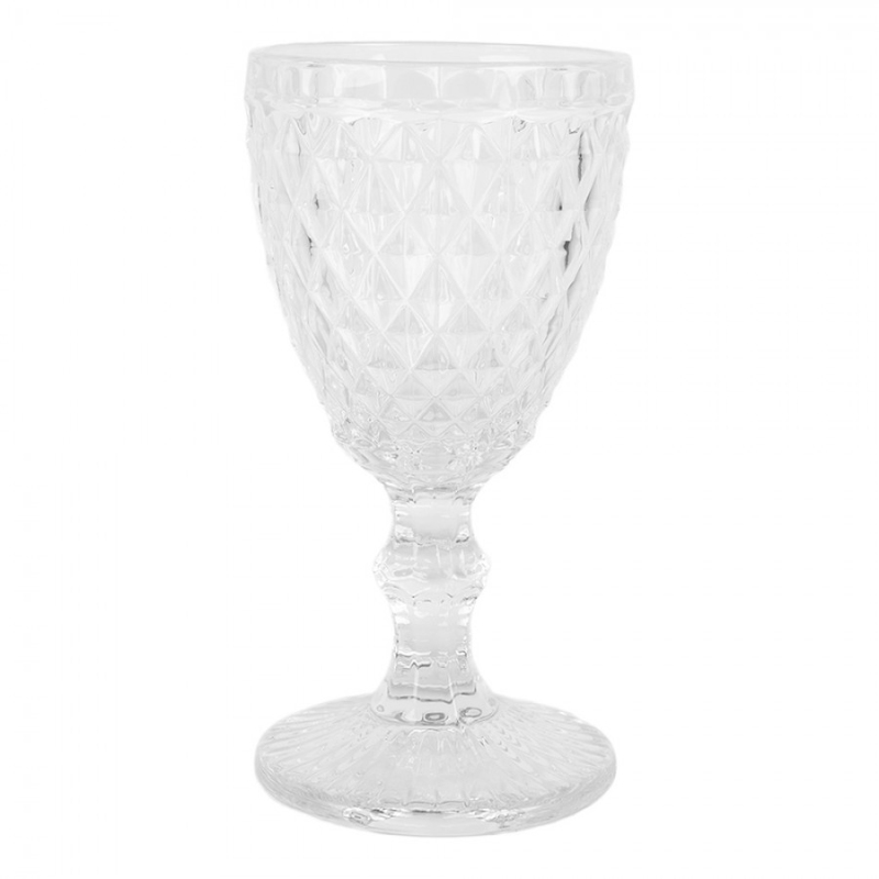 Kuchyně - Sklenička na víno s kosočtverci Ruit – 8x16 cm