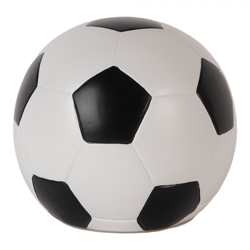 Osvětlení - Dětská LED lampička fotbalový míč – 14x12 cm