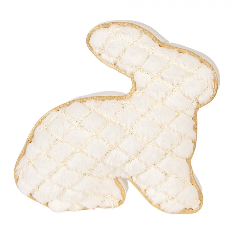 Doplňky a dekorace - Světlá zarážka na dveře králíček – 29x10x27 cm