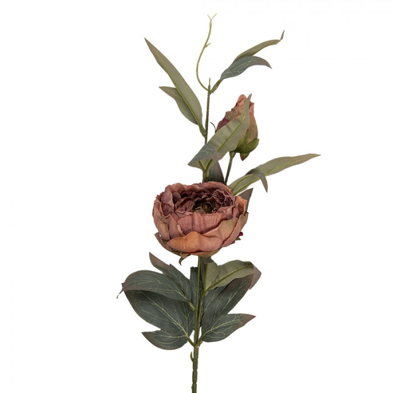 Doplňky a dekorace - Umělá květina růžová – 83 cm