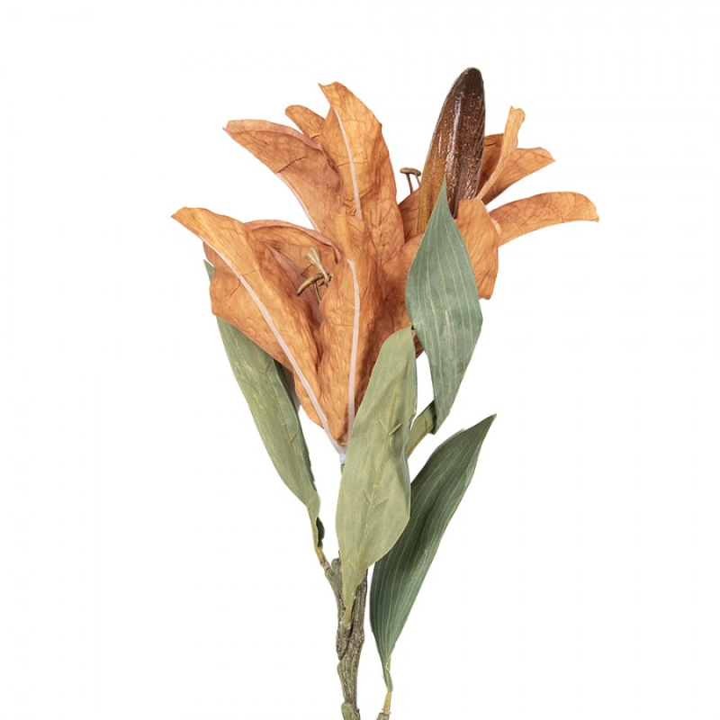 Doplňky a dekorace - Umělá květina žlutá – 88 cm