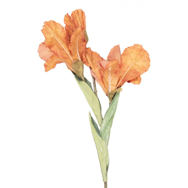 Doplňky a dekorace - Umělá květina oranžová – 85 cm