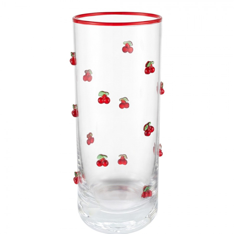 Kuchyně - Průhledná skleněná sklenice na vodu – 350 ml_1
