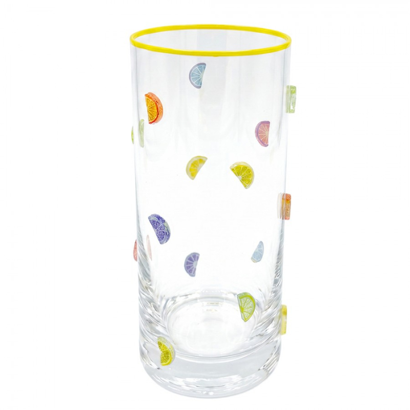 Kuchyně - Průhledná skleněná sklenice na vodu – 350 ml_2