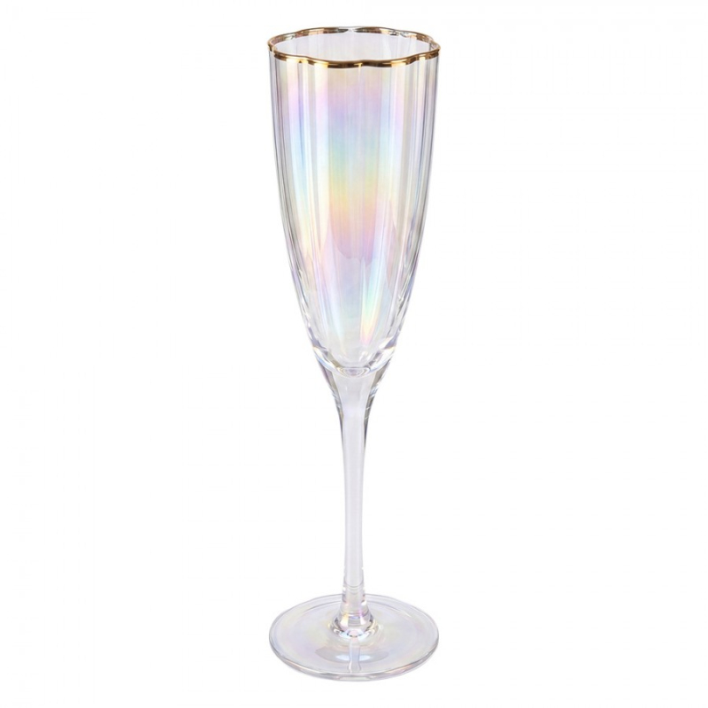 Kuchyně - Průhledná skleněná sklenice na víno – 200 ml_1