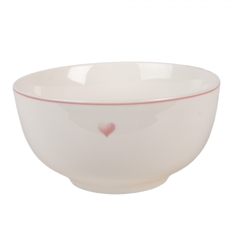 Kuchyně - Bílá porcelánová miska na polévku – 500 ml