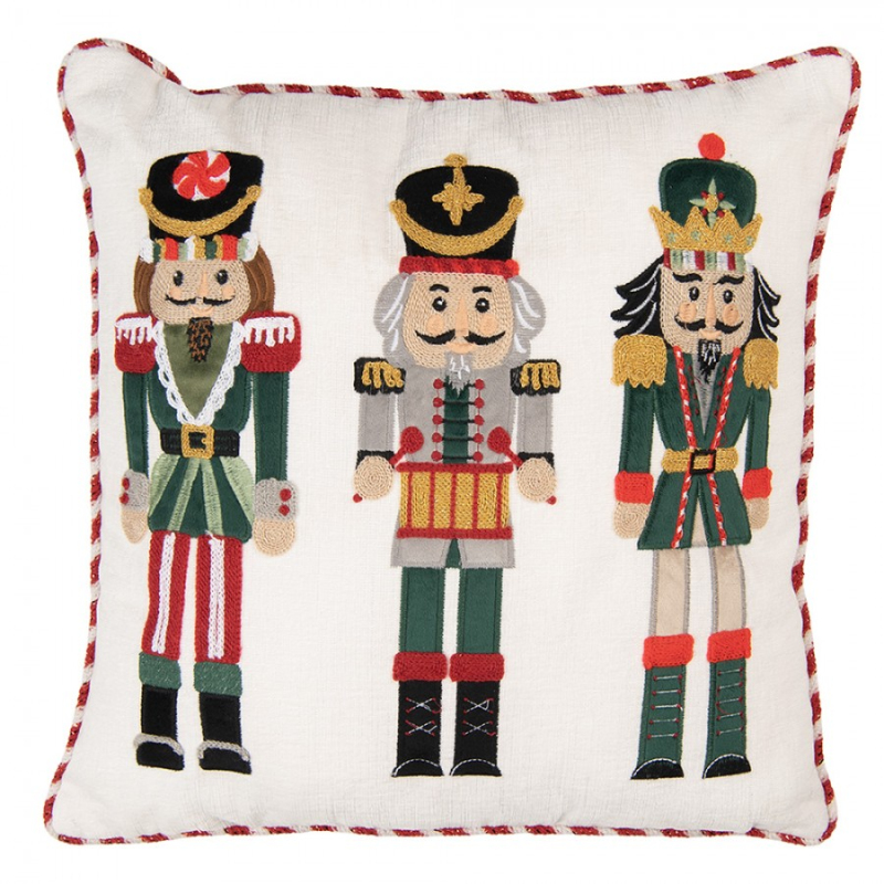 Textil - Béžový dekorativní polštář – 40x40 cm_1