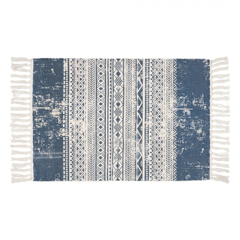 Textil - Béžový bavlněný koberec_4