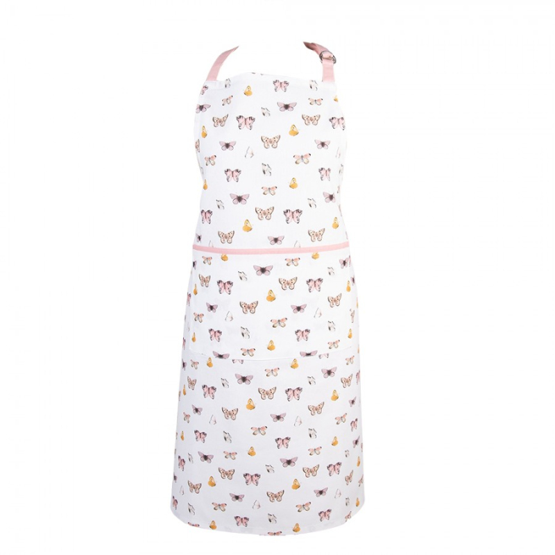 Textil - Bavlněná zástěra s motýlky Butterfly Paradise