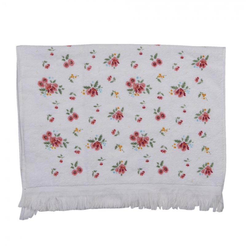 Textil - Kuchyňský froté ručník s květy Little Rose Collection – 40x66 cm