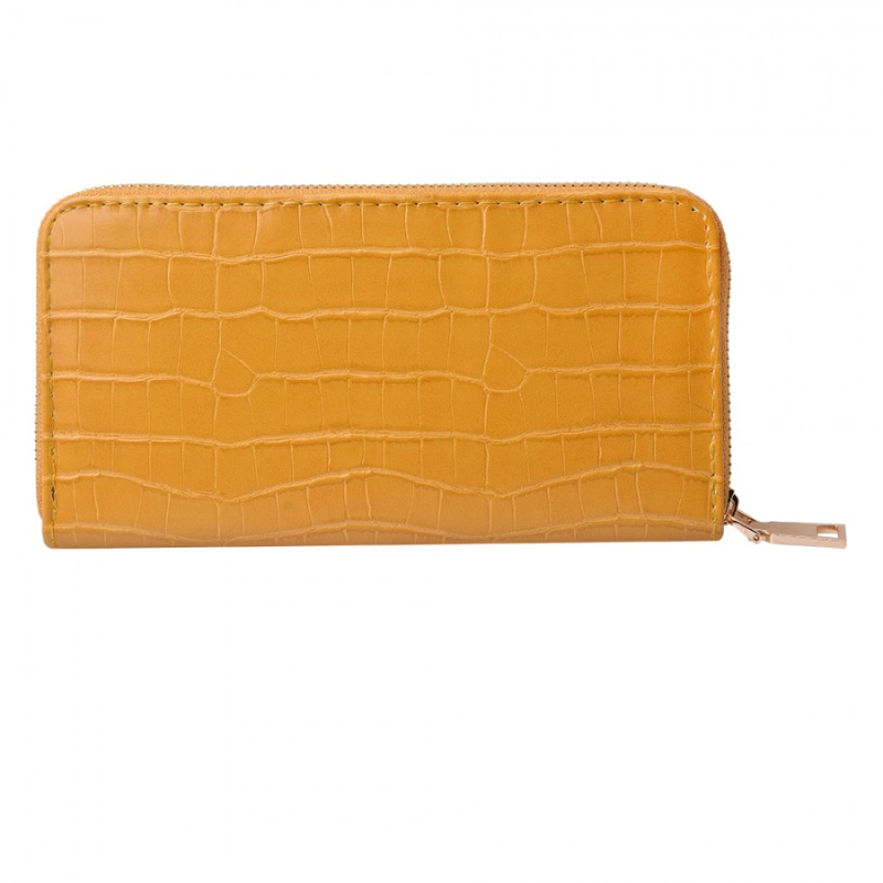 Móda a bižuterie - Peněženka žlutá 19*9 cm – 19x9 cm