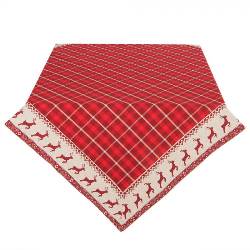 Textil - Ubrus na stůl Nordic Christmas – 130x180 cm
