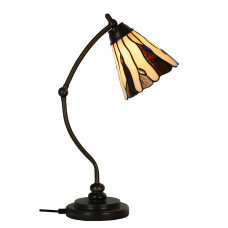 Stolní lampa Tiffany Vallois – 27x51 cm