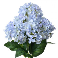 Umělá květina světle fialová hortenzie – 45 cm