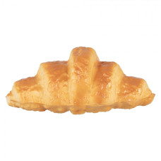 Dekorace plastový croissant – 13x7x5 cm