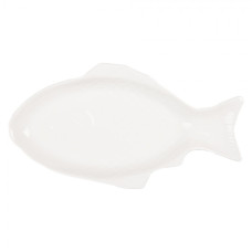 Bílá porcelánová miska ve tvaru ryby – 375 ml