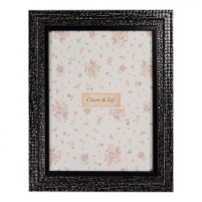 Černý fotorámeček Krakkelijn S – na fotografii o rozměru 10x15 cm