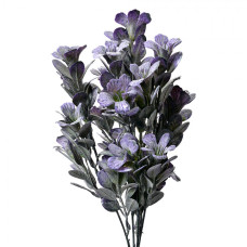 Umělá rostlina modro-fialový hořec – 35 cm