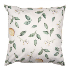 Povlak na polštář s citrony Lemons & Leafs – 45x45 cm