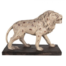 Keramická dekorace lev ve vintage stylu 1 – 55x23x40 cm