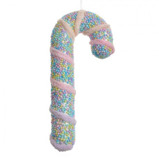 Vánoční ozdoba cukrová hůlka Candy Cane pastelová S – 20 cm