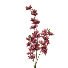 Velká umělá květina růžová orchidej – 110 cm