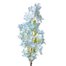 Velká umělá květina modrá šeřík – 100 cm