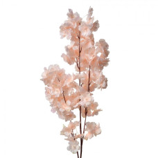 Velká umělá květina oranžová sakura – 100 cm