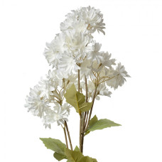 Velká umělá květina bílá lewisie – 72 cm