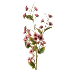 Velká umělá květina oranžová pomněnka – 107 cm