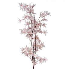 Velká umělá květina růžová magnolie hvězda – 112 cm