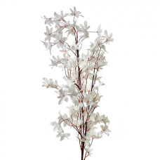 Velká umělá květina bílá magnolie hvězda – 112 cm