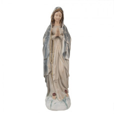 Socha panenky Marie v modrém plášti – 35 cm