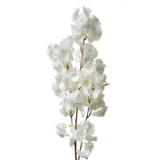 Velká umělá květina bílá sakura Ceel – 100 cm