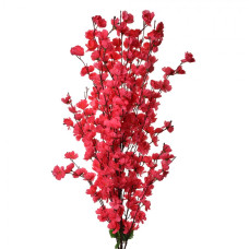 Velká umělá květina fuchsiová sakura Peel – 100 cm