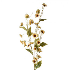 Velká umělá květina žlutá pomněnka Janfleu– 107 cm