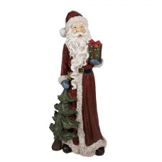 Socha Santa Clause se stromečkem – 45x33x104 cm