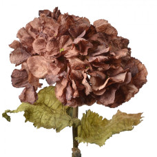 Umělá květina fialová hortenzie Paula - 55 cm