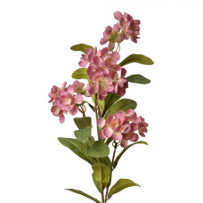 Umělá květina růžová plumérie - 70 cm