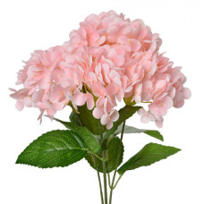 Umělá květina růžová hortenzie Mariposa - 45 cm