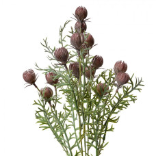 Umělá květina fialová Love in a mist - 47 cm