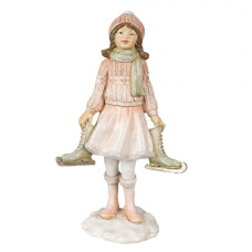 Figurka holčičky s bruslemi – 21 cm