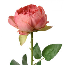 Umělá květina tmavě růžová pivoňka Alexandra – 62 cm