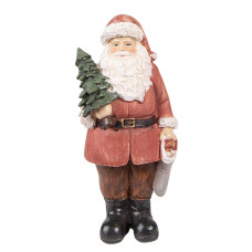 Figurka Santa Clause ve velkých botách a s dárky – 40 cm