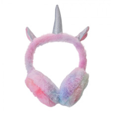 Duhové dětské klapky na uši jednorožec Unicorn – UNI velikost