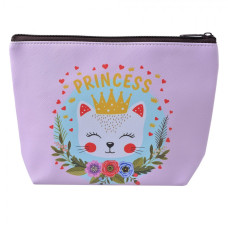 Kosmetická taštička s motivem kočičky Princess – 21x16 cm